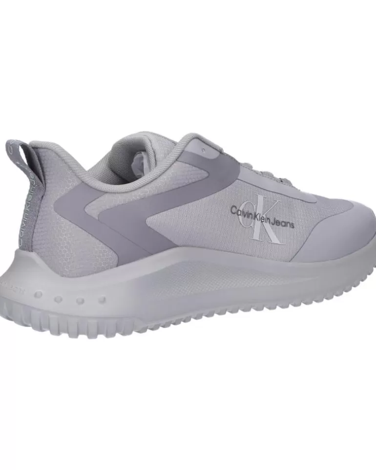 CALVIN KLEIN Zapatillas Deporte De Hombre Ym0Ym00968 Eva Runner Low Lace 0Iw Triple Grey Fashion