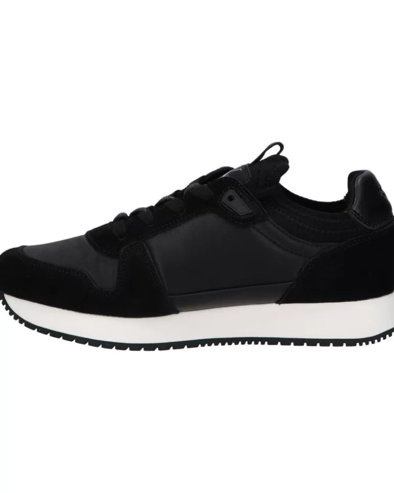 CALVIN KLEIN Zapatillas Deporte De Mujer Yw0Yw00840 Sock Laceup 01H Black Clearance
