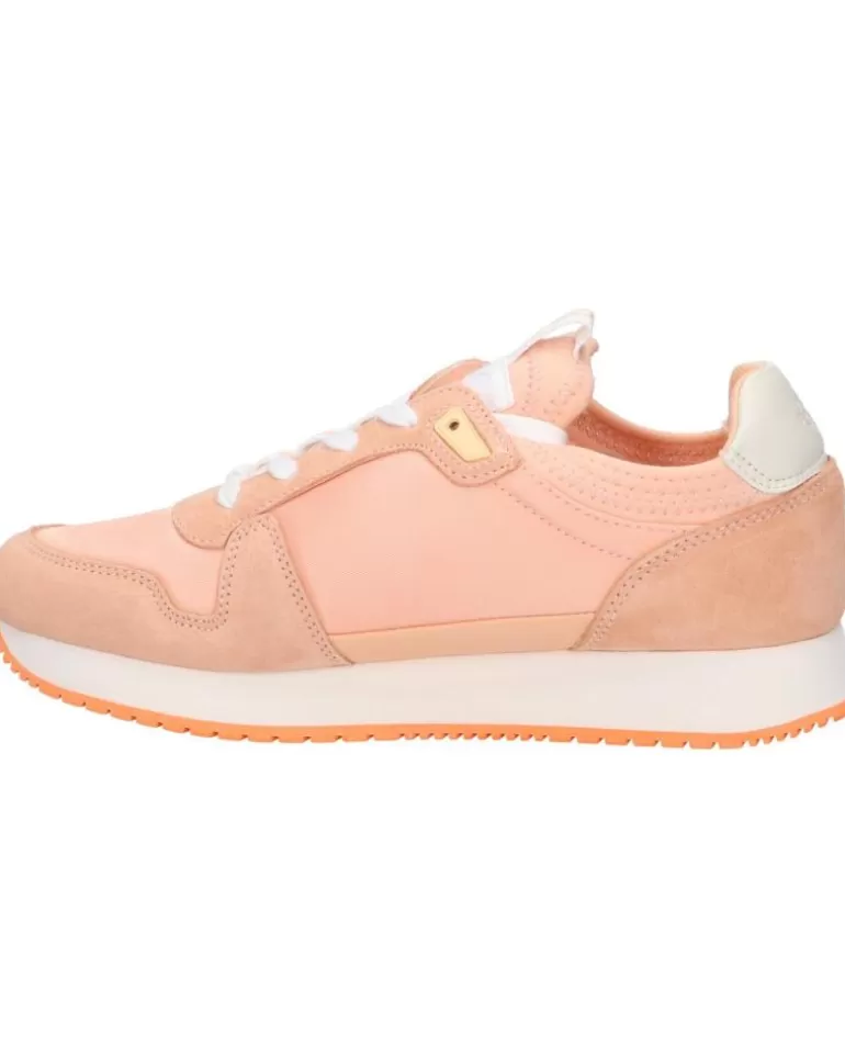 CALVIN KLEIN Zapatillas Deporte De Mujer Yw0Yw00840 Sock Laceup 0Jl Apricot Ice-Bright White Clearance