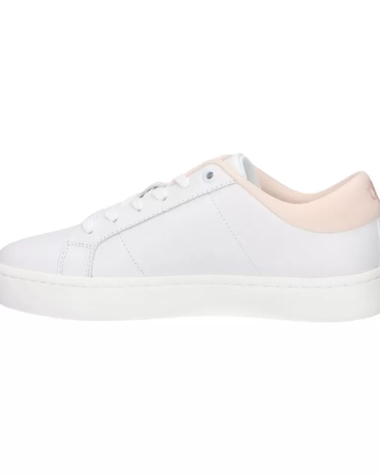 CALVIN KLEIN Zapatillas Deporte De Mujer Yw0Yw01444 Classic Cupsole 01U Bright White-Peach Blush Best Sale