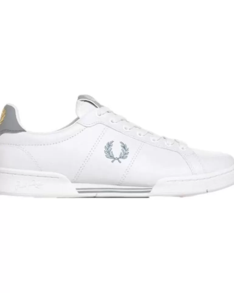 FRED PERRY Zapatillas Deporte De Hombre Zapatillas Hombre B722 Leather B4294 Blanco Sale