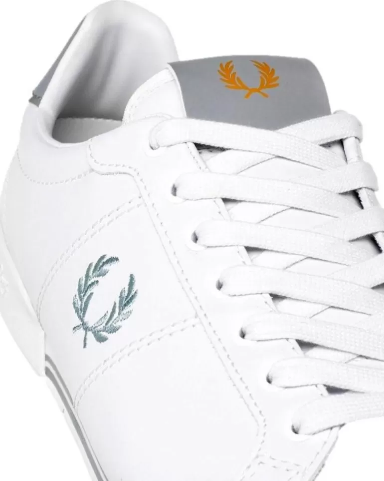 FRED PERRY Zapatillas Deporte De Hombre Zapatillas Hombre B722 Leather B4294 Blanco Sale
