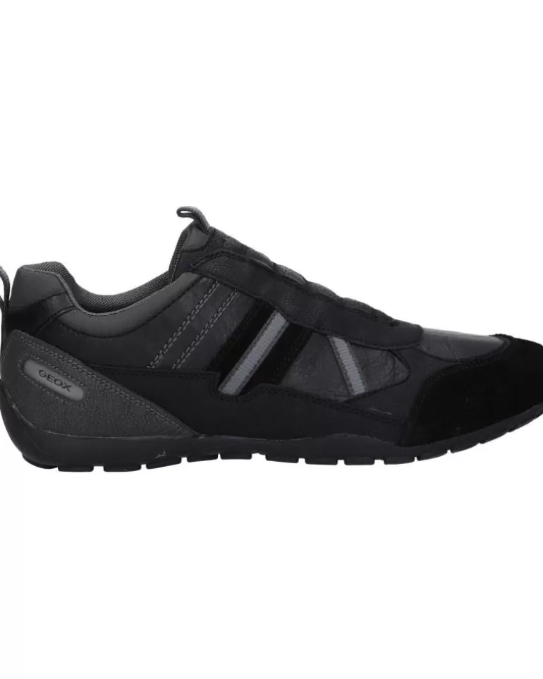 GEOX Zapatillas Deporte De Hombre U043Fb 0Ptek U Ravex C0005 Black-Dk Grey Discount