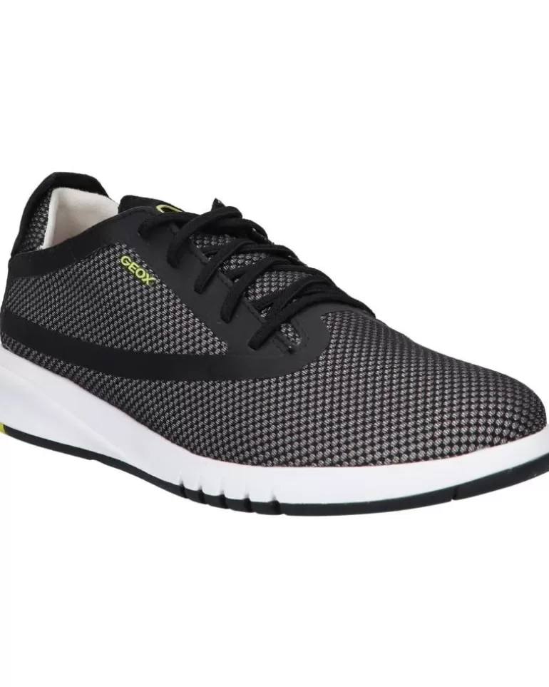 GEOX Zapatillas Deporte De Hombre U047Fd 0007T U Aerantis C0043 Grey-Black Clearance