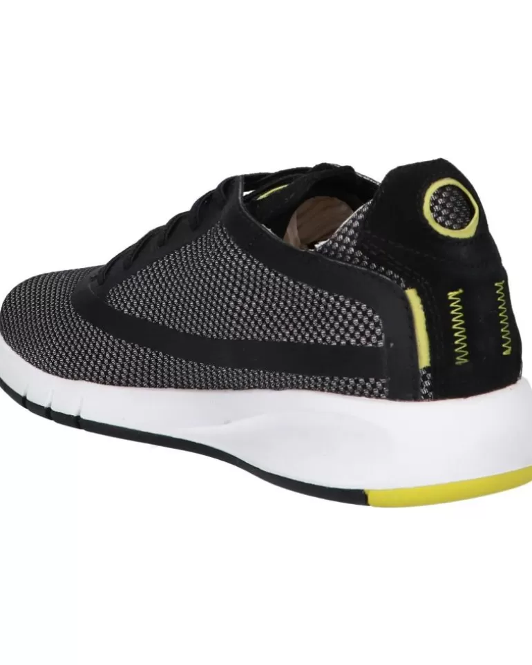 GEOX Zapatillas Deporte De Hombre U047Fd 0007T U Aerantis C0043 Grey-Black Clearance