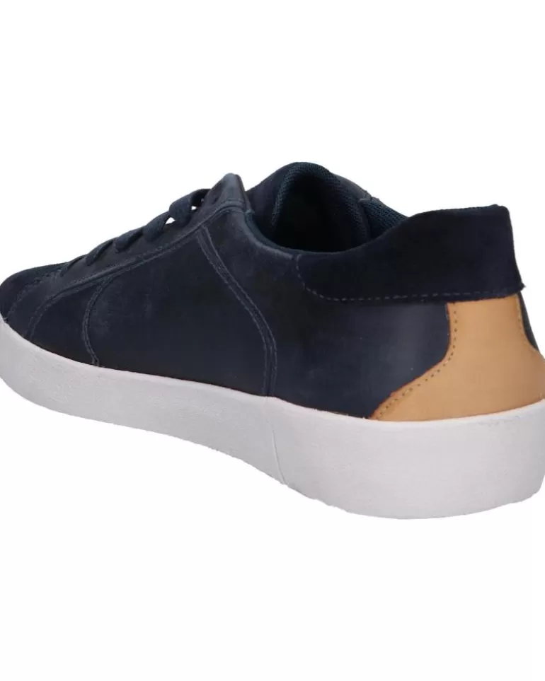 GEOX Zapatillas Deporte De Hombre U156Ha 0Ff22 U Warley C4002 Navy Cheap