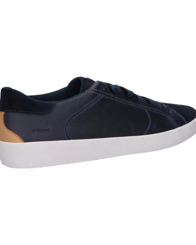 GEOX Zapatillas Deporte De Hombre U156Ha 0Ff22 U Warley C4002 Navy Cheap