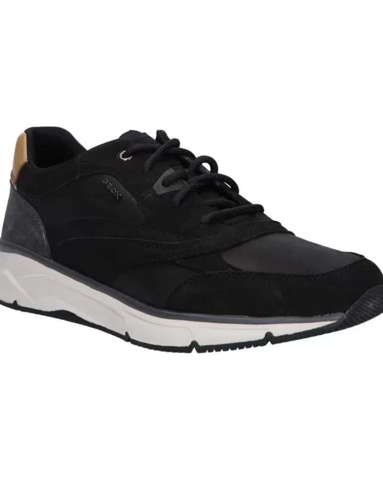GEOX Zapatillas Deporte De Hombre U16Cza 0Lt85 U Radente C9999 Black Store