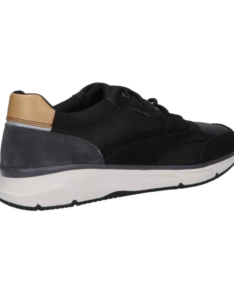 GEOX Zapatillas Deporte De Hombre U16Cza 0Lt85 U Radente C9999 Black Store