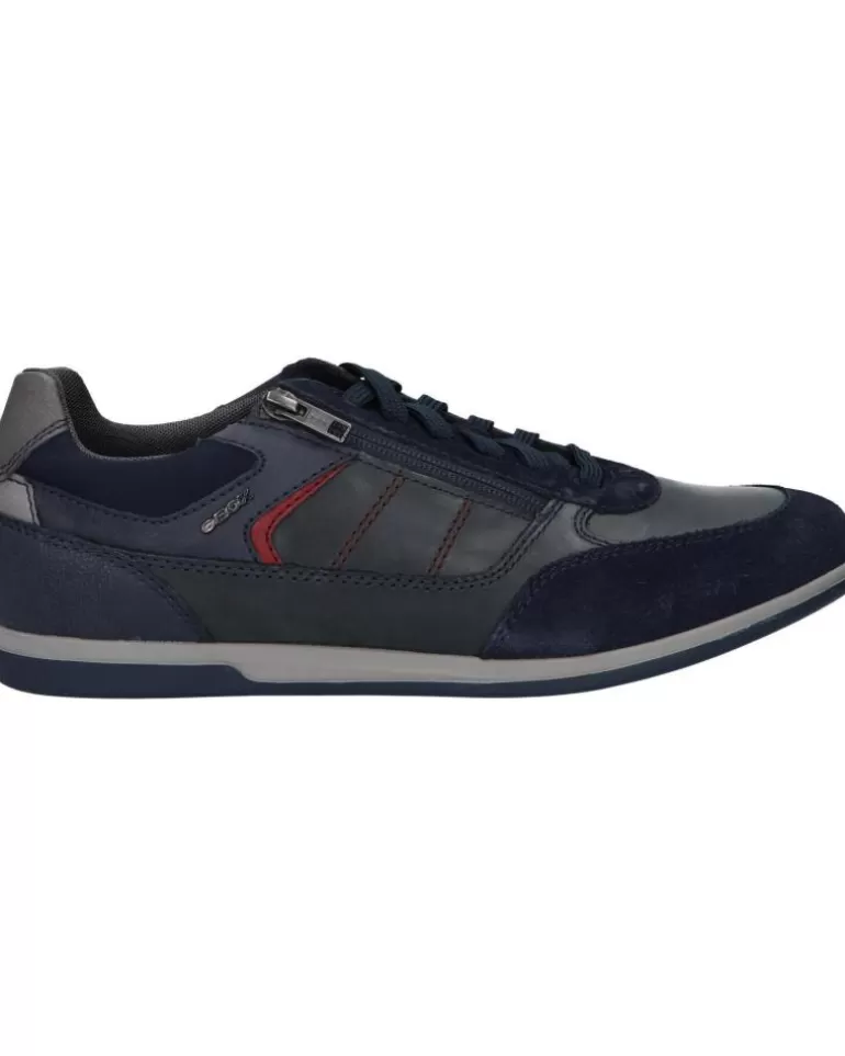 GEOX Zapatillas Deporte De Hombre U254Ga 0Cl22 U Renan C4002 Navy Hot