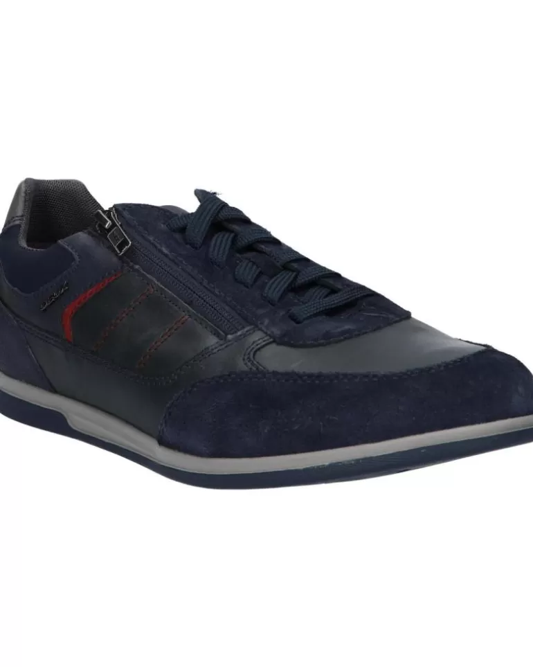 GEOX Zapatillas Deporte De Hombre U254Ga 0Cl22 U Renan C4002 Navy Hot