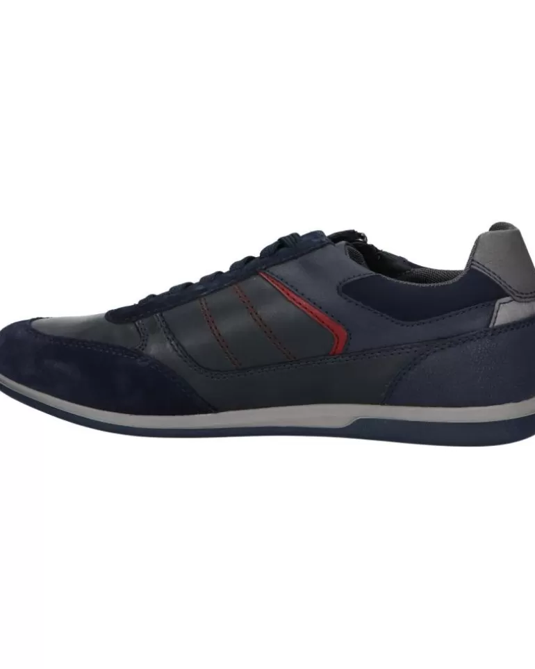GEOX Zapatillas Deporte De Hombre U254Ga 0Cl22 U Renan C4002 Navy Hot