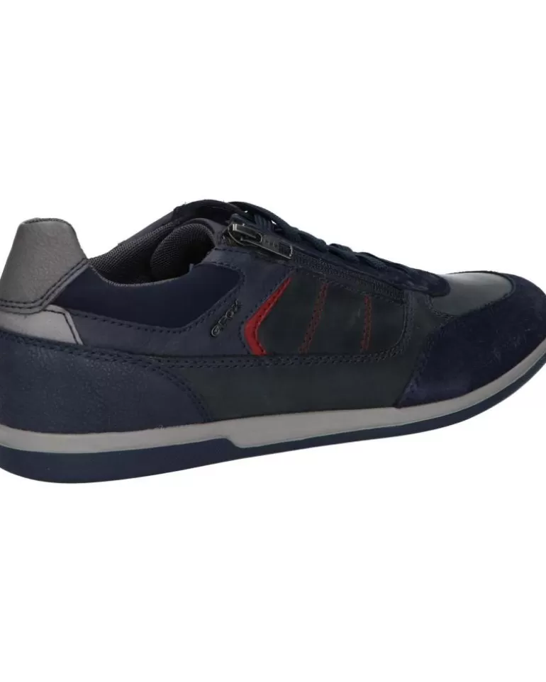GEOX Zapatillas Deporte De Hombre U254Ga 0Cl22 U Renan C4002 Navy Hot