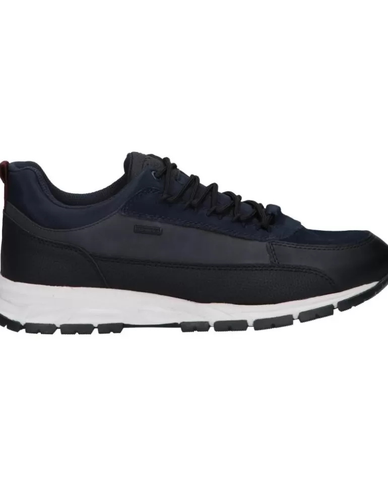 GEOX Zapatillas Deporte De Hombre U260Mb 0Fe22 U Doray B Abx C4429 Black-Navy Flash Sale