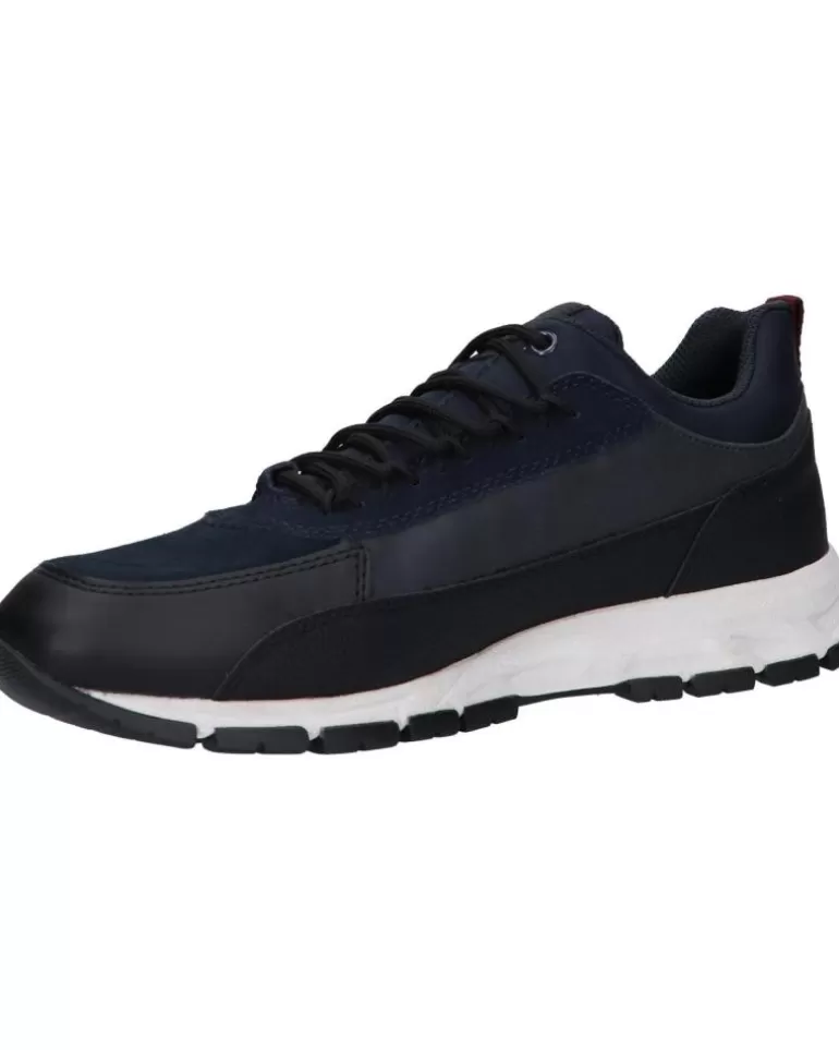 GEOX Zapatillas Deporte De Hombre U260Mb 0Fe22 U Doray B Abx C4429 Black-Navy Flash Sale