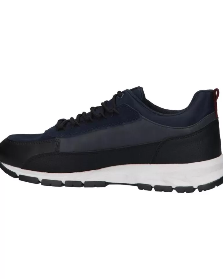 GEOX Zapatillas Deporte De Hombre U260Mb 0Fe22 U Doray B Abx C4429 Black-Navy Flash Sale