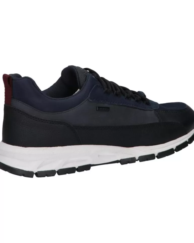 GEOX Zapatillas Deporte De Hombre U260Mb 0Fe22 U Doray B Abx C4429 Black-Navy Flash Sale