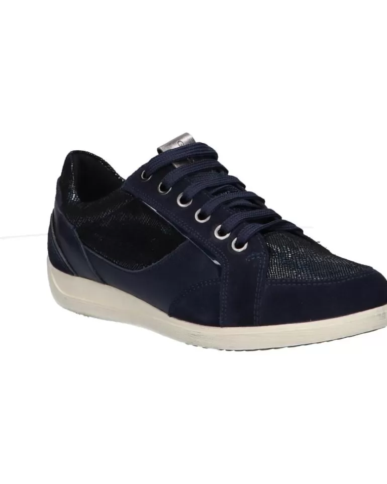 GEOX Zapatillas Deporte De Mujer D1668B 022Pz D Myria C4264 Navy-Blue Clearance