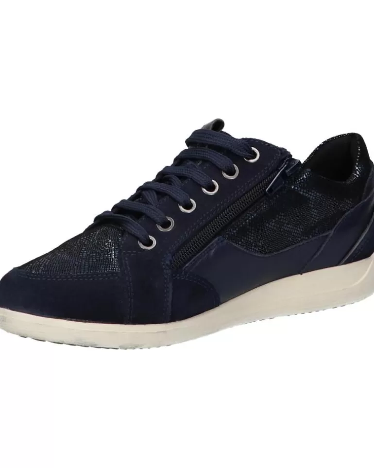 GEOX Zapatillas Deporte De Mujer D1668B 022Pz D Myria C4264 Navy-Blue Clearance