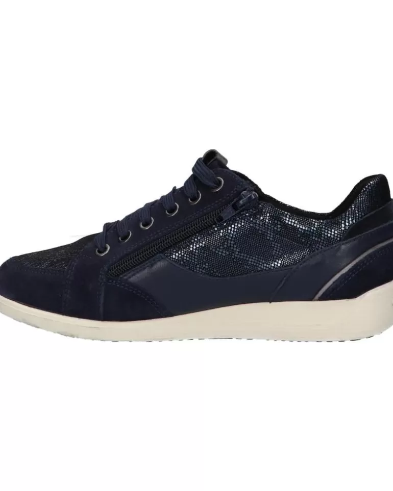 GEOX Zapatillas Deporte De Mujer D1668B 022Pz D Myria C4264 Navy-Blue Clearance
