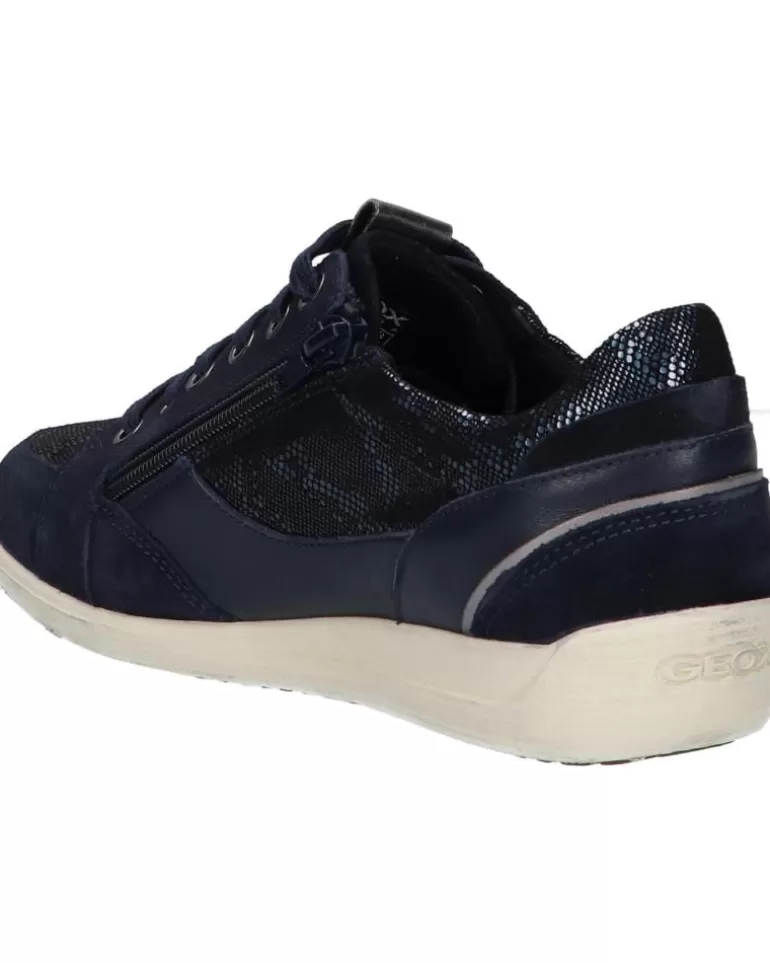 GEOX Zapatillas Deporte De Mujer D1668B 022Pz D Myria C4264 Navy-Blue Clearance