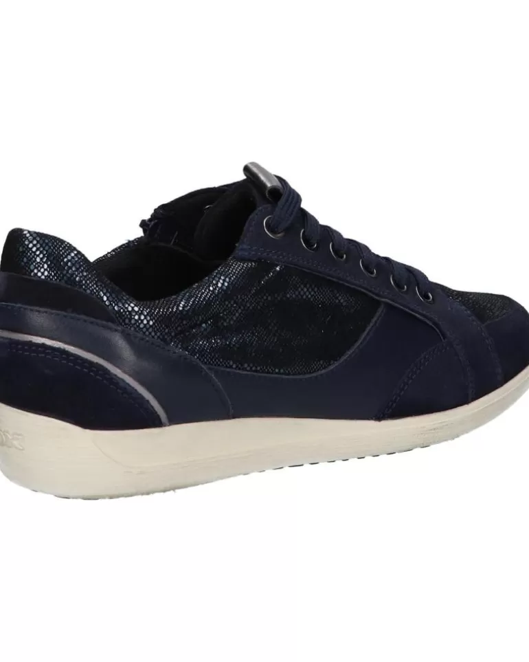 GEOX Zapatillas Deporte De Mujer D1668B 022Pz D Myria C4264 Navy-Blue Clearance
