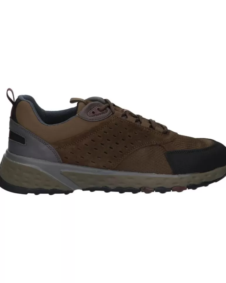 GEOX Zapatillas Deporte De Mujer Y Hombre U25Eca 02211 U Sterrato C3277 Dk Olive Cheap