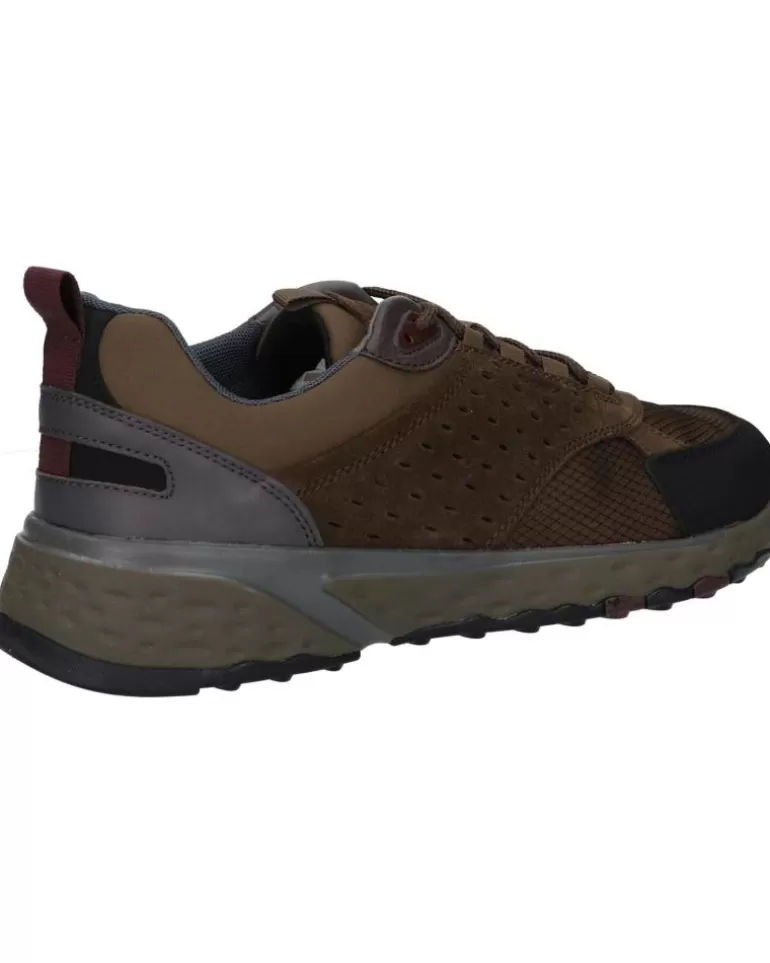 GEOX Zapatillas Deporte De Mujer Y Hombre U25Eca 02211 U Sterrato C3277 Dk Olive Cheap
