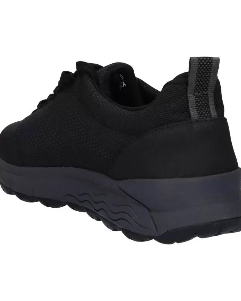 GEOX Zapatillas Deporte De Mujer Y Hombre U26Fdb 000Zg U Spherica 4X4 B Abx C9999 Black Outlet