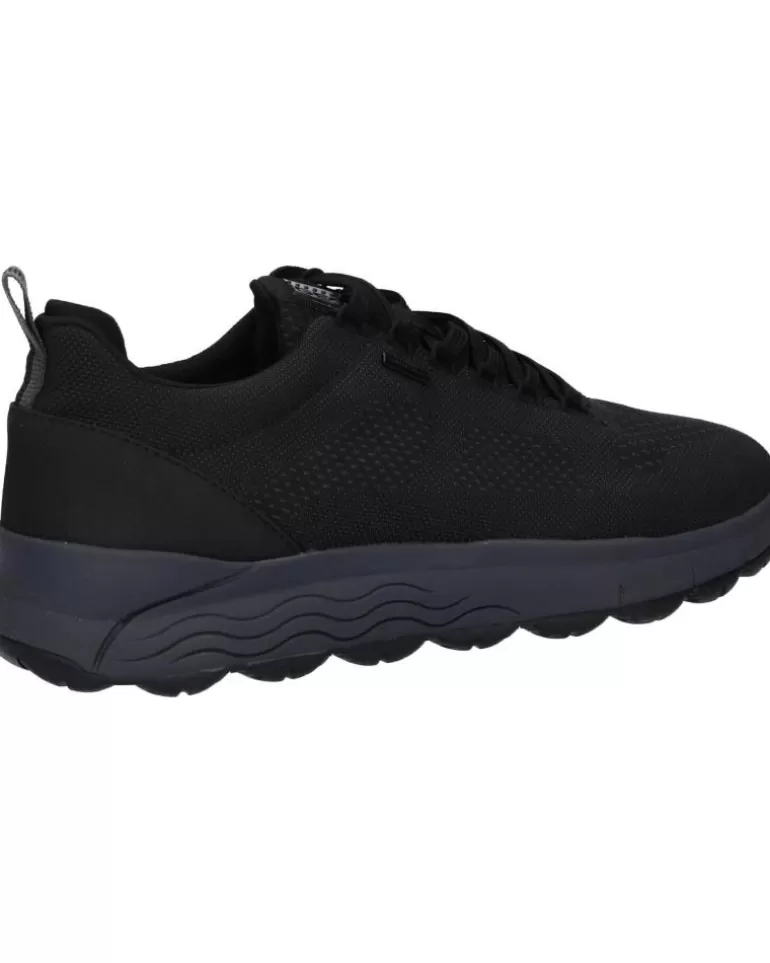 GEOX Zapatillas Deporte De Mujer Y Hombre U26Fdb 000Zg U Spherica 4X4 B Abx C9999 Black Outlet