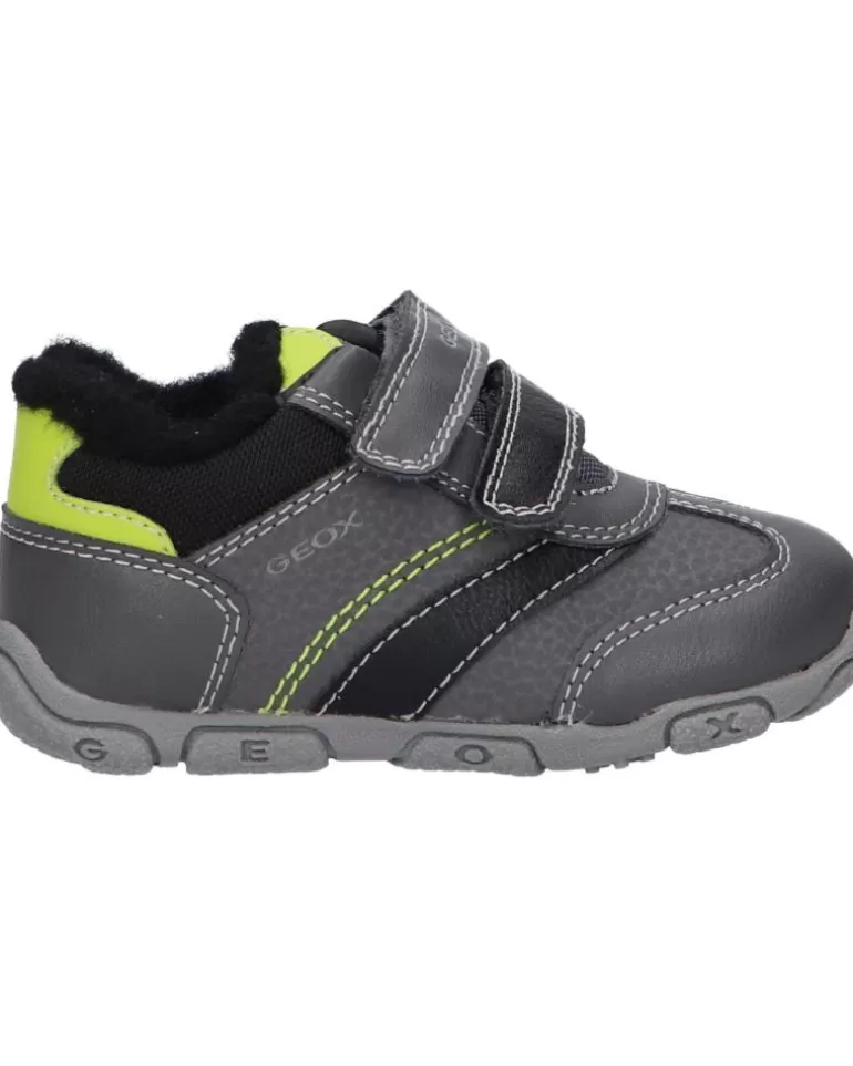 GEOX Zapatillas Deporte De Niño B1636A 0Ceme B Balu Boy C1267 Dk Grey-Lime Sale