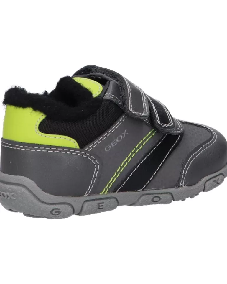 GEOX Zapatillas Deporte De Niño B1636A 0Ceme B Balu Boy C1267 Dk Grey-Lime Sale