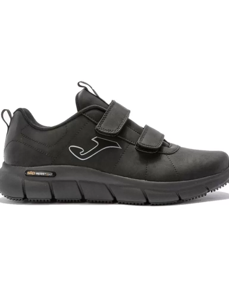 JOMA Zapatillas Deporte De Hombre Deportiva Con Velcros Para Hombre 2221 Negro Flash Sale