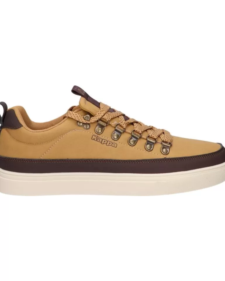 KAPPA Zapatillas Deporte De Hombre 351E3Ww Lacedelli A0X Yellow Tan-Brown Outlet