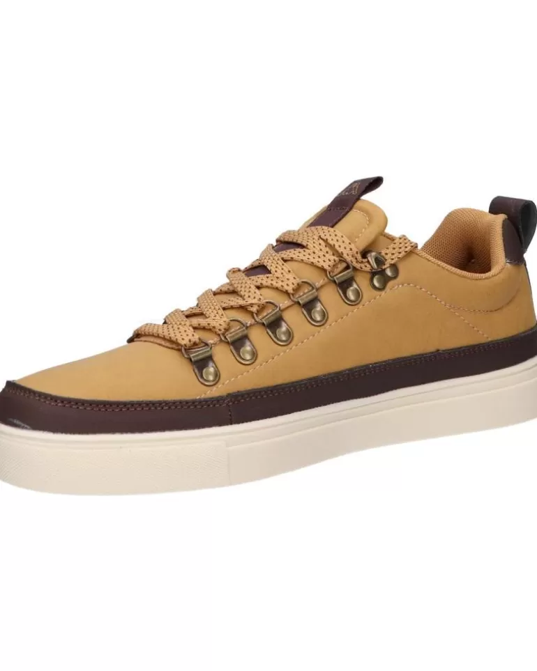 KAPPA Zapatillas Deporte De Hombre 351E3Ww Lacedelli A0X Yellow Tan-Brown Outlet