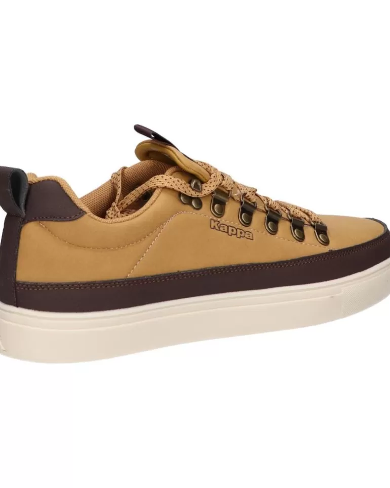KAPPA Zapatillas Deporte De Hombre 351E3Ww Lacedelli A0X Yellow Tan-Brown Outlet