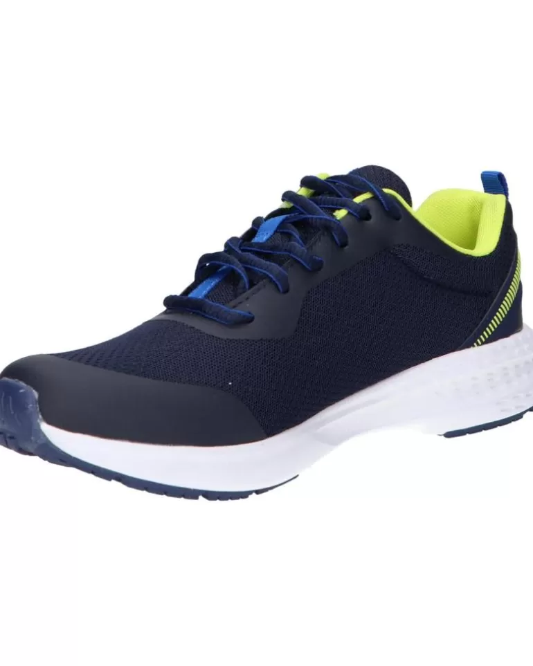 KAPPA Zapatillas Deporte De Mujer Y Niña Y Niño 381F58W Logo Glinch 2 Kid Blue Marine-Green Lime Best Sale