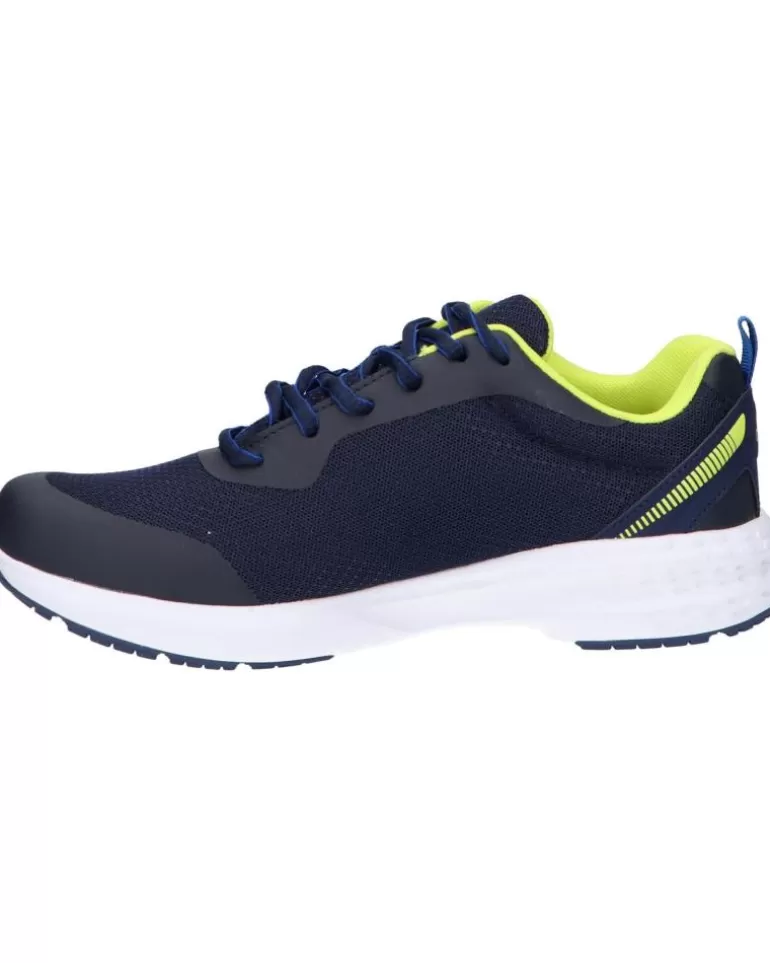 KAPPA Zapatillas Deporte De Mujer Y Niña Y Niño 381F58W Logo Glinch 2 Kid Blue Marine-Green Lime Best Sale