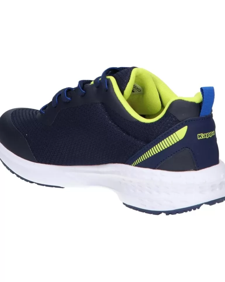 KAPPA Zapatillas Deporte De Mujer Y Niña Y Niño 381F58W Logo Glinch 2 Kid Blue Marine-Green Lime Best Sale