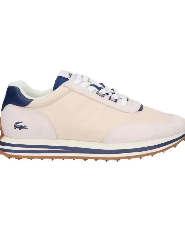 LACOSTE Zapatillas Deporte De Hombre 46Sma0005 L-Spin Wn1 Off Wht-Nvy Wn1 Off Wht-Nvy Hot