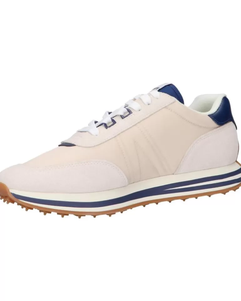 LACOSTE Zapatillas Deporte De Hombre 46Sma0005 L-Spin Wn1 Off Wht-Nvy Wn1 Off Wht-Nvy Hot