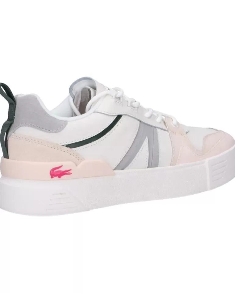 LACOSTE Zapatillas Deporte De Mujer 46Cfa0023 L002 14X Wht-Lt Gry Hot