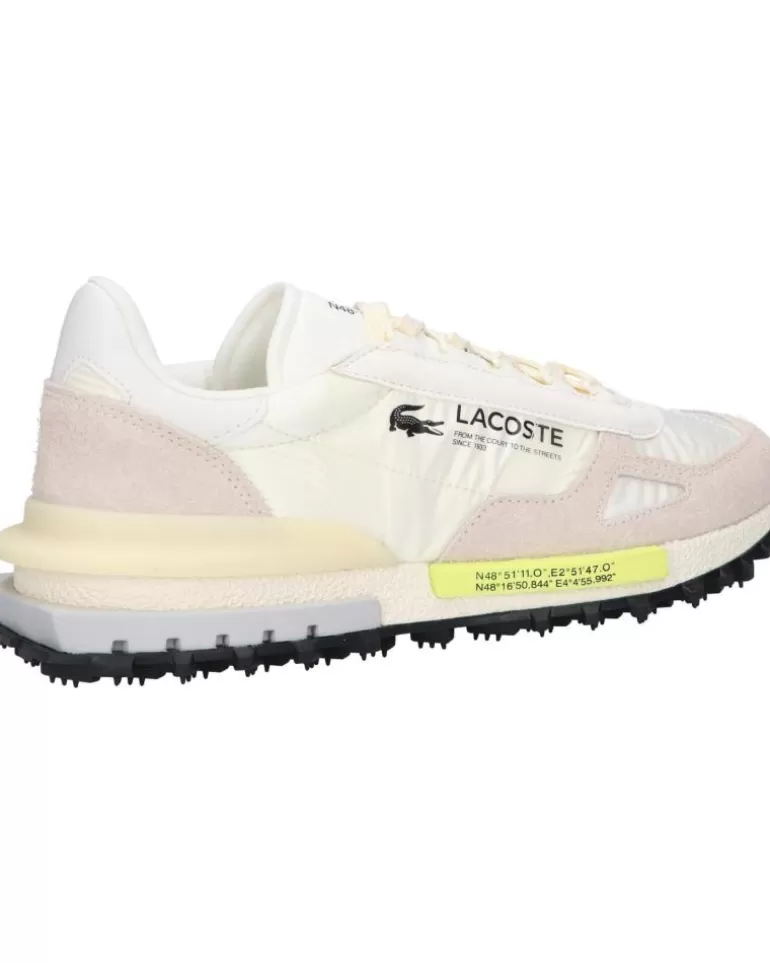 LACOSTE Zapatillas Deporte De Mujer Y Hombre 46Sma0008 Elite Active Wp2 Off Wht-Lt Grn Discount