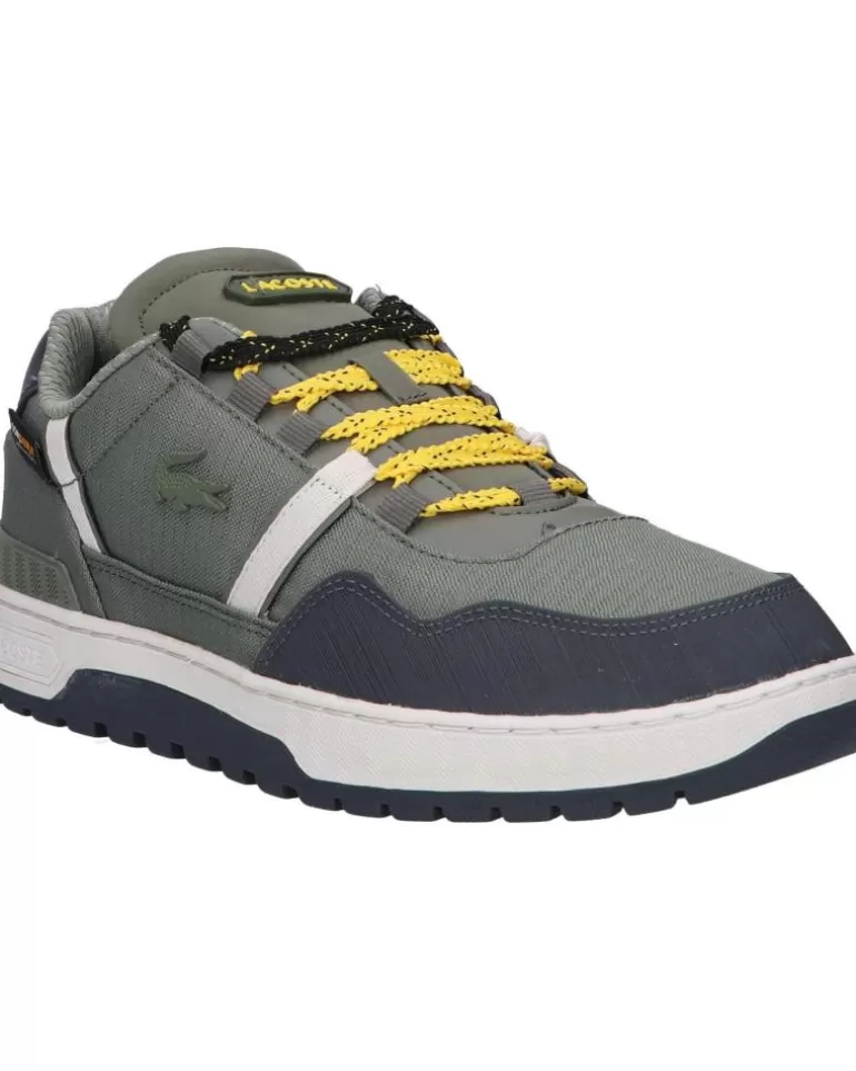 LACOSTE Zapatillas Deporte De Mujer Y Hombre 46Sma0087 T-Clip Winter Da7 Khk-Dk Gry Shop