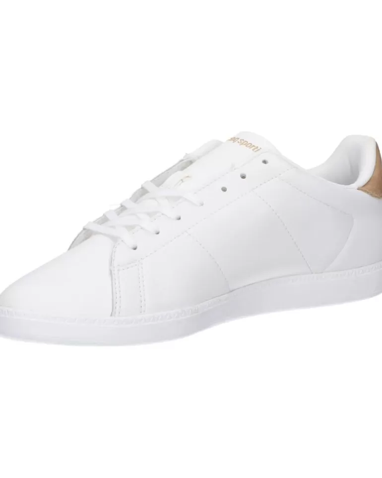 LE COQ SPORTIF Zapatillas Deporte De Hombre 2320371 Courtset Optical White-Tan New