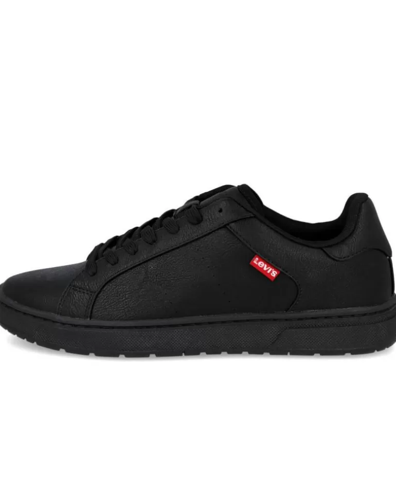 LEVIS Zapatillas Deporte De Hombre 234234 Sneakers Hombre Negro Discount