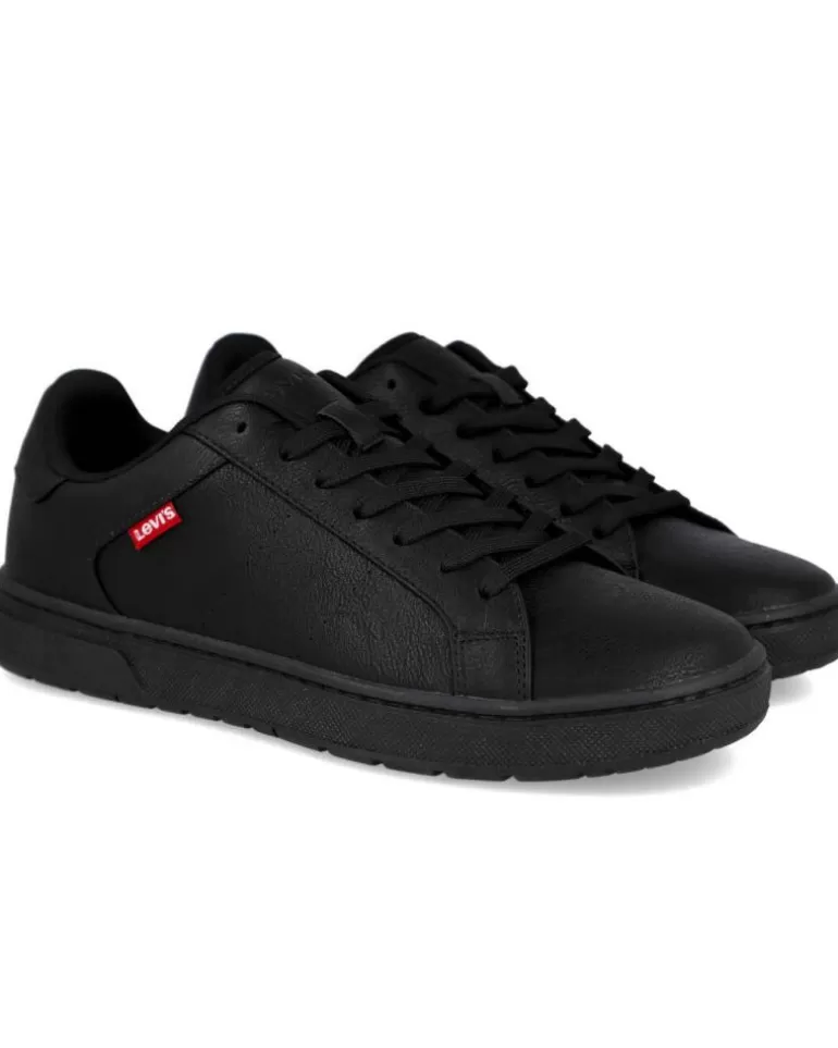 LEVIS Zapatillas Deporte De Hombre 234234 Sneakers Hombre Negro Discount