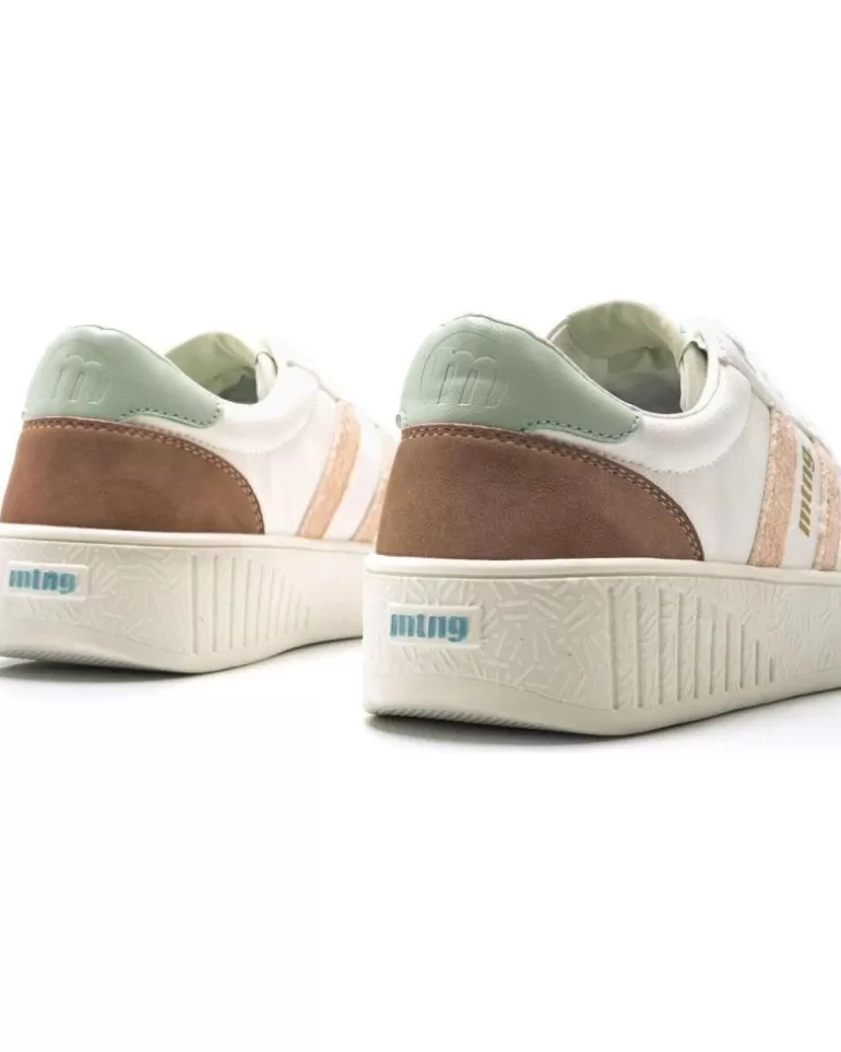 MTNG Zapatillas Deporte De Mujer Deportivas Delta Mustang Blanco Discount
