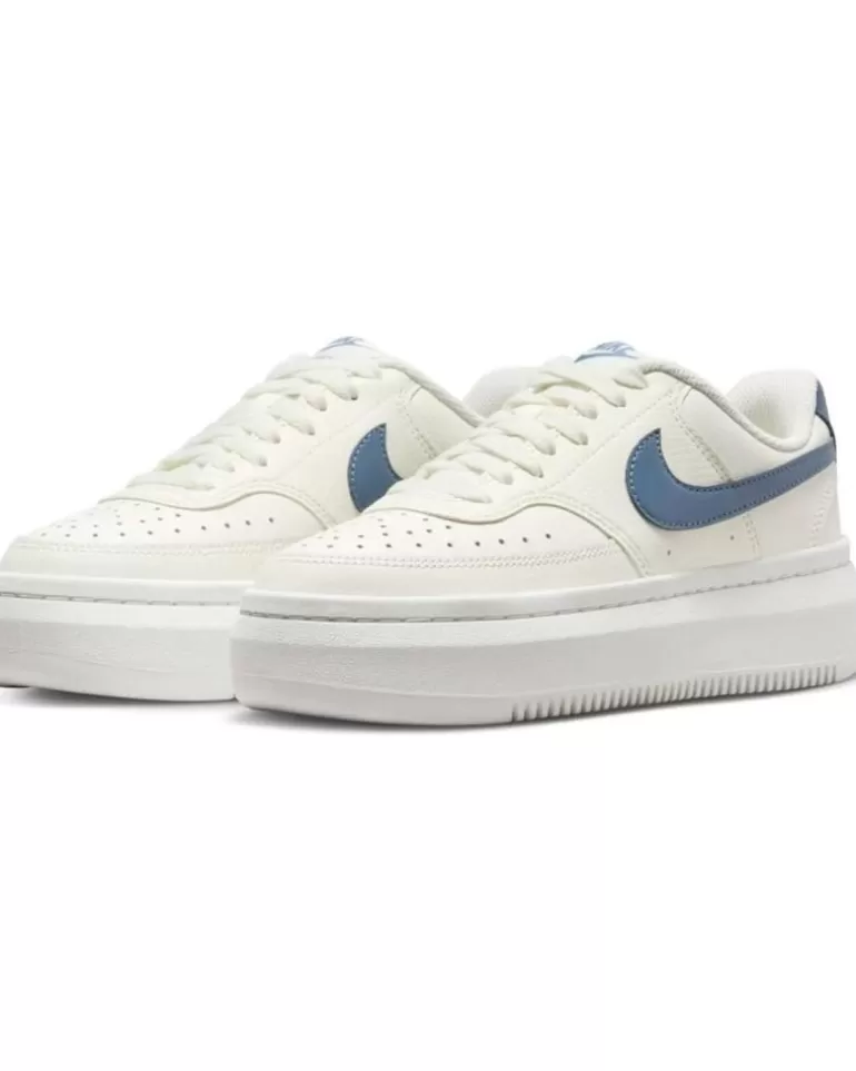 NIKE Zapatillas Deporte De Mujer Sneakers Dm0113 -Azul Blanco New