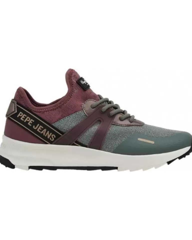 PEPE JEANS Zapatillas Deporte De Mujer Joy Tech Verde Best Sale